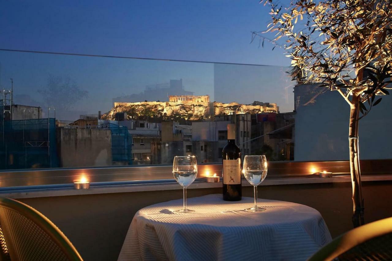 Spacious Suite W. Huge Balcony + Acropolis View Αθήνα Εξωτερικό φωτογραφία