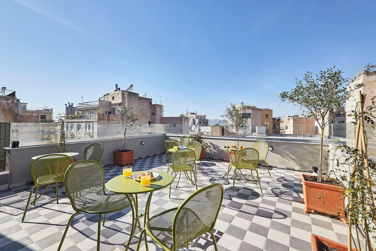 Spacious Suite W. Huge Balcony + Acropolis View Αθήνα Εξωτερικό φωτογραφία