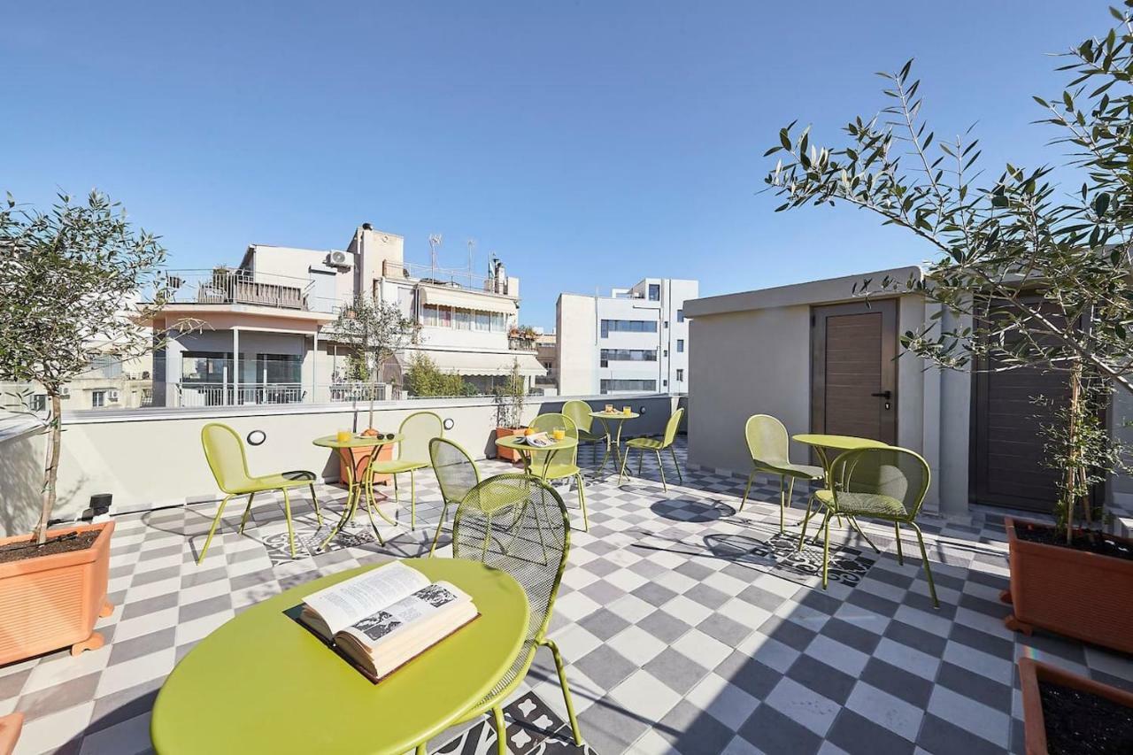Spacious Suite W. Huge Balcony + Acropolis View Αθήνα Εξωτερικό φωτογραφία