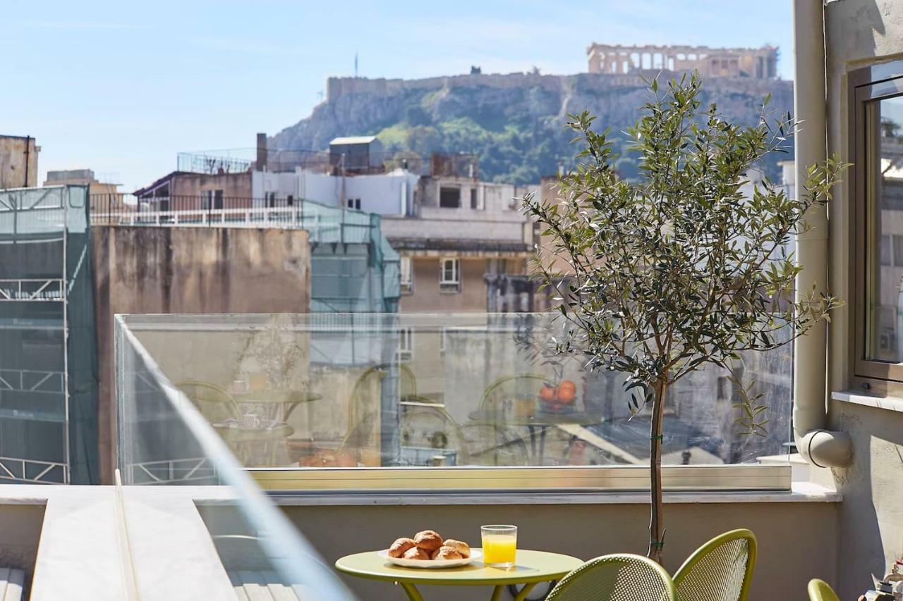 Spacious Suite W. Huge Balcony + Acropolis View Αθήνα Εξωτερικό φωτογραφία