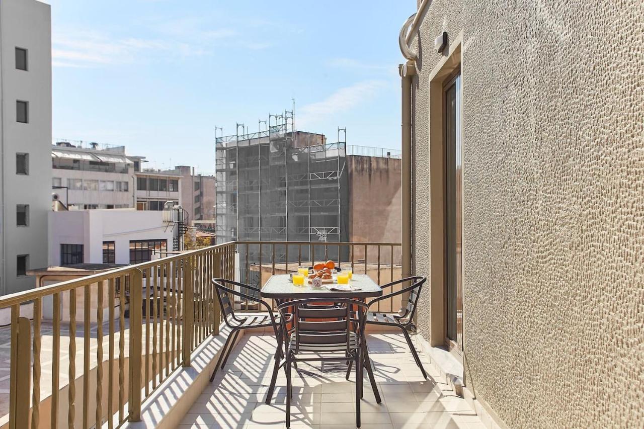 Spacious Suite W. Huge Balcony + Acropolis View Αθήνα Εξωτερικό φωτογραφία